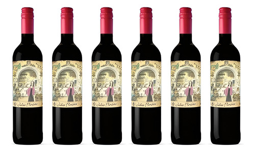 Kit 6 Vinho Tinto Julia Florista 750ml Vidigal Wines